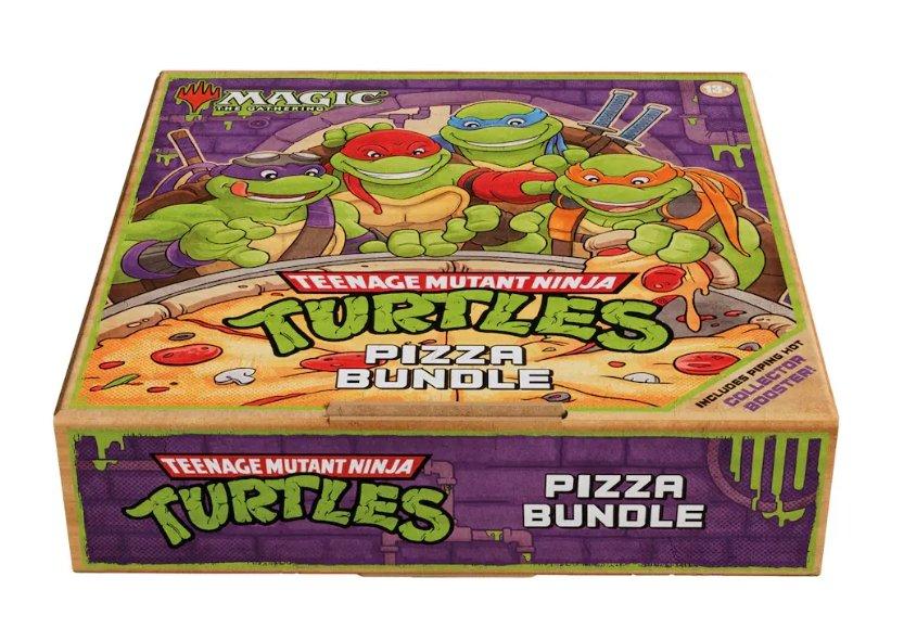 Magic: The Gathering Teenage Mutant Ninja Turtles Pizza Bundle Box