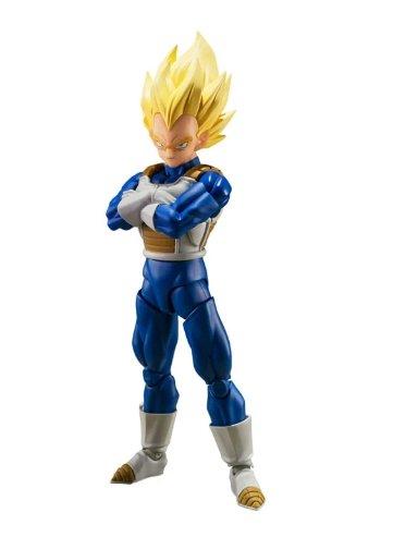 Tamashii Nations Dragon Ball Z S. H.Figuarts Super Saiyan Vegeta 5.3-in Action Figure
