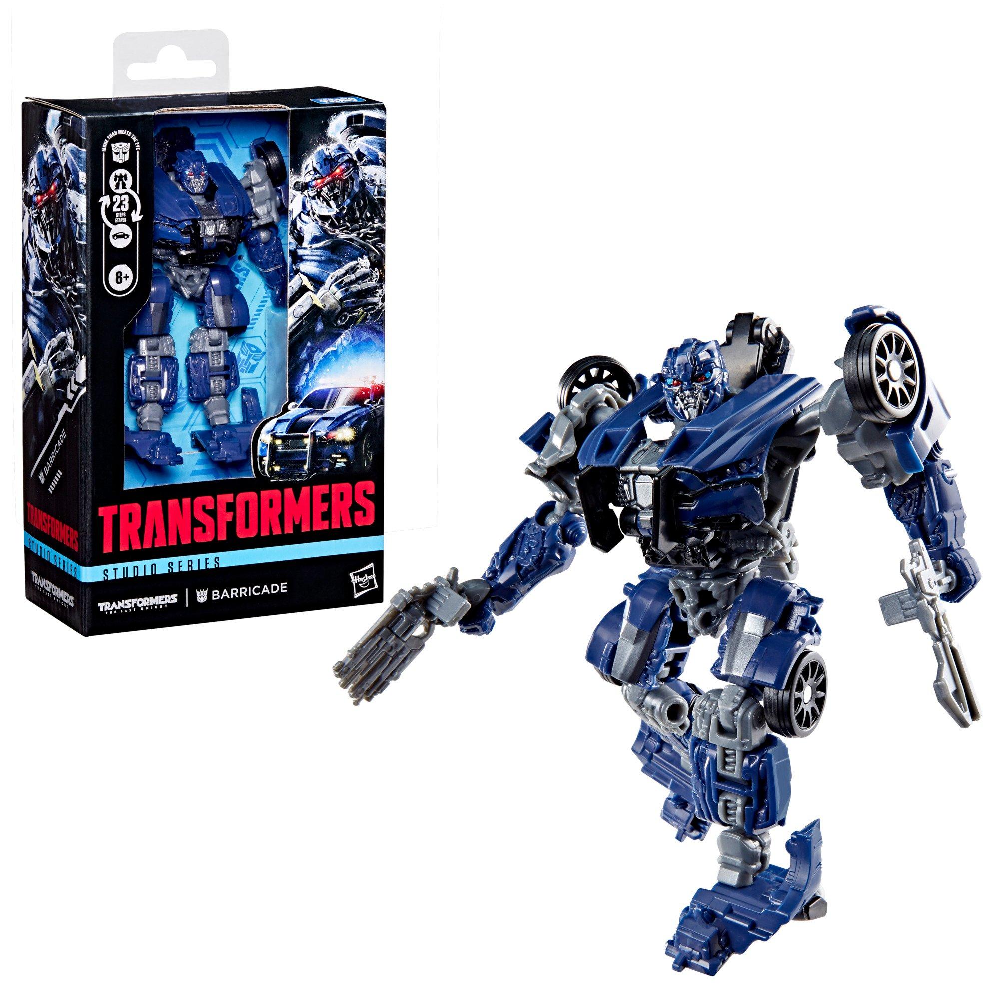 Hasbro Transformers Studio Series The Last Knight Deluxe Class Barricade 4.5-in Action Figure