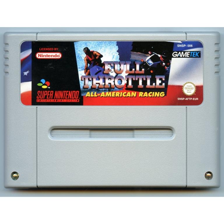 Full Throttle - Super Nintendo (SNES)