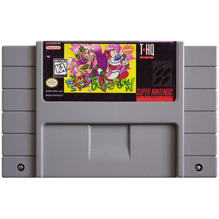 The Ren and Stimpy Show Buckeroos - Super Nintendo (SNES)