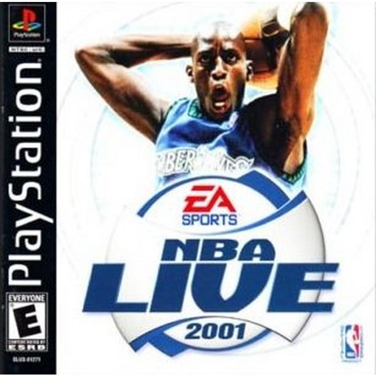 NBA Live 2001 - PlayStation 1