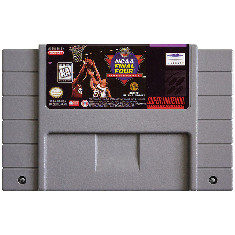 NCAA Final Four Basketball - Super Nintendo (SNES)