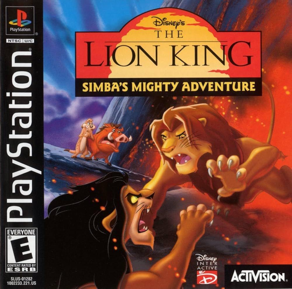 The Lion King: Simbas Mighty Adventure - PlayStation 1