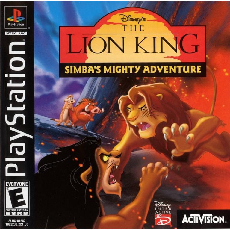 The Lion King: Simba's Mighty Adventure - PlayStation 1