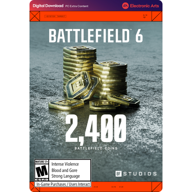 Battlefield 6 - 2400 Battlefield Coins - PC EA app