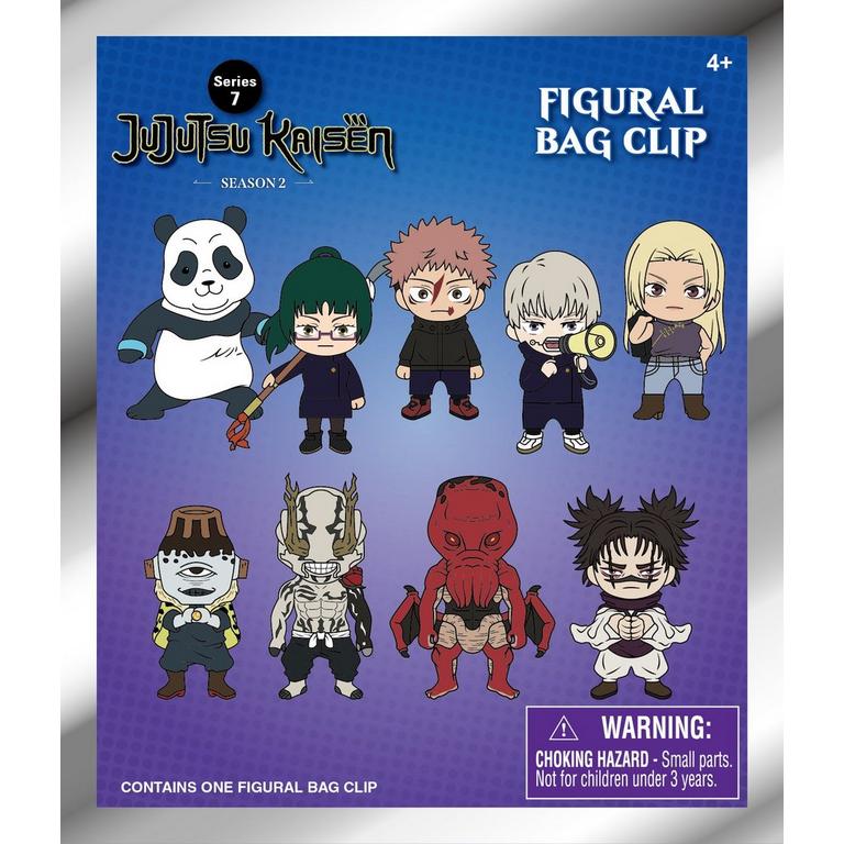 Jujutsu Kaisen 3D Foam Bag Clip Blind Bag Series 7 Styles May Vary