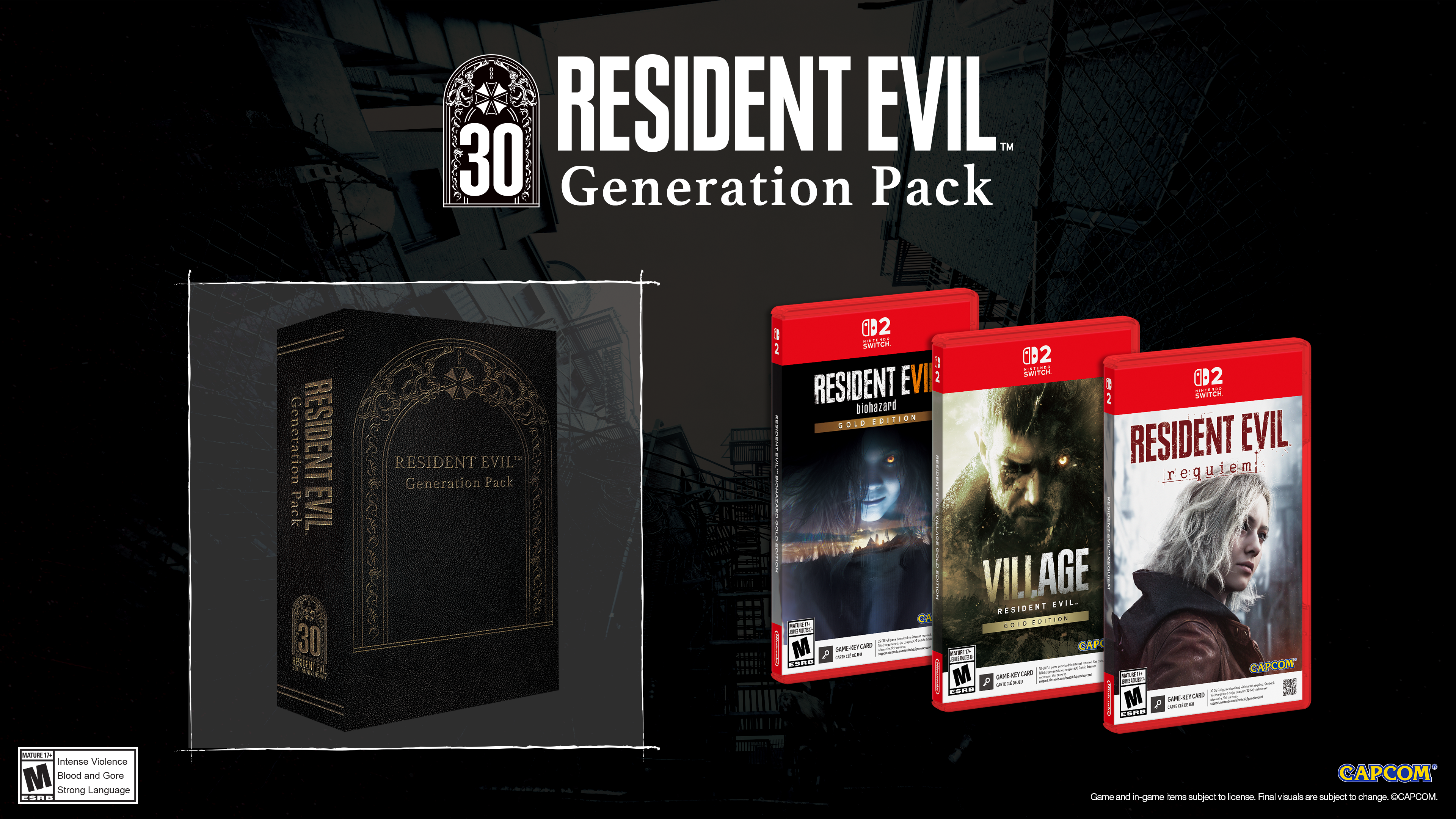 Resident Evil Generation Pack - Pre-Order Now | GameStop