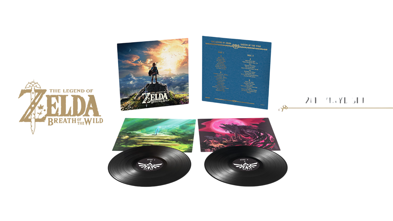 Laced Records The Legend of Zelda Breath of the Wild 2 LP Vinyl
