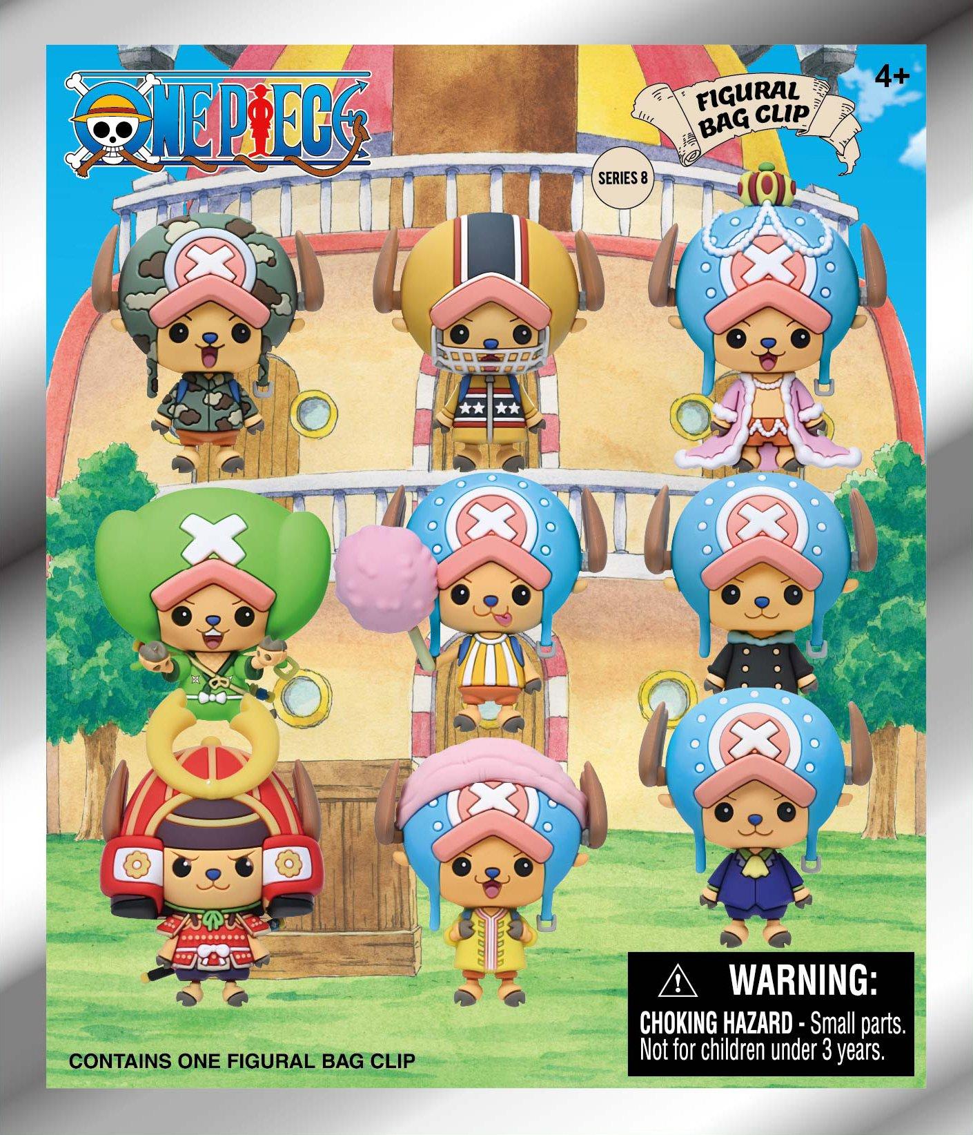 One Piece 3D Foam Bag Clip Blind Bag Series 8 (Styles May Vary