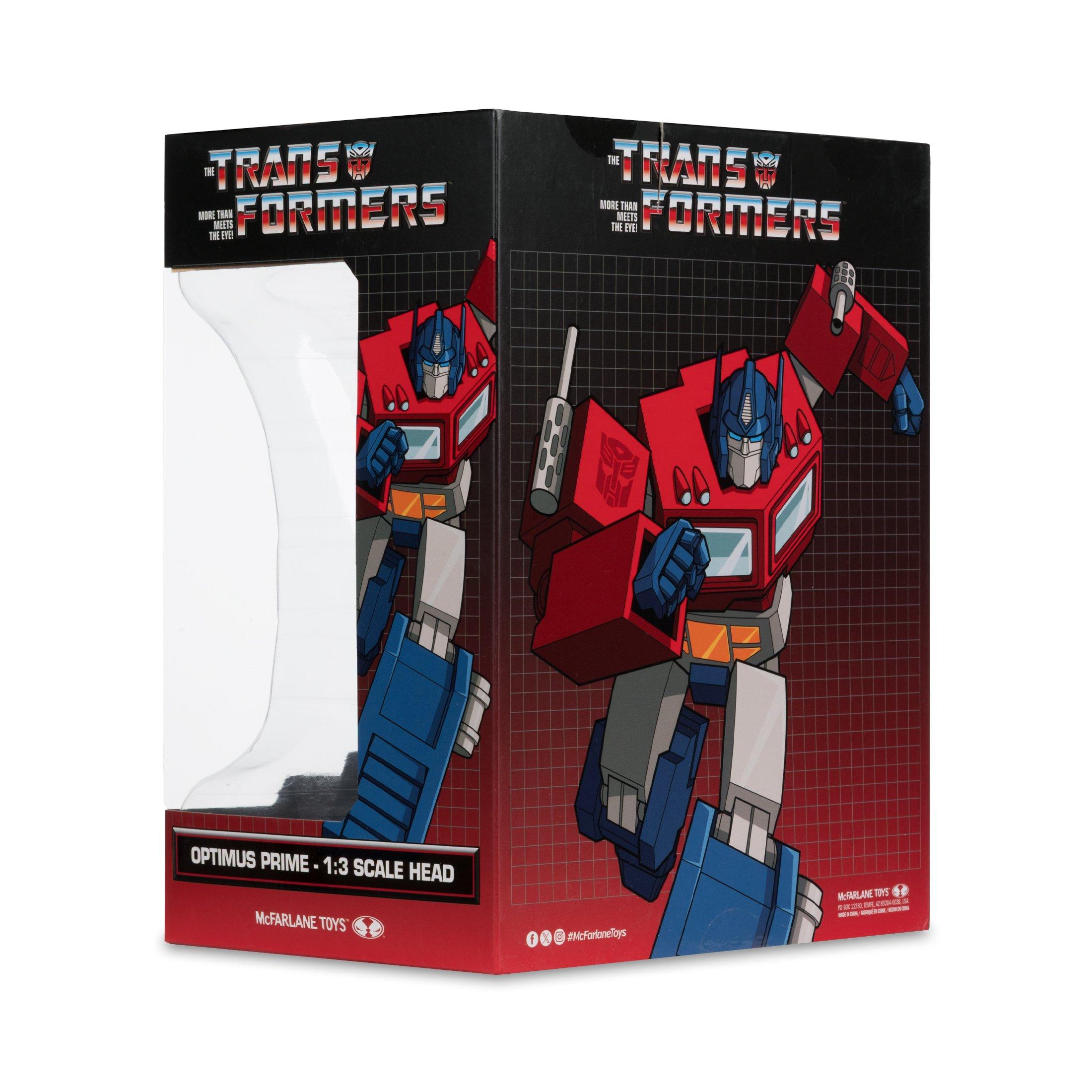 McFarlane Toys Transformers Optimus Prime 1:3rd Scale Head Replica