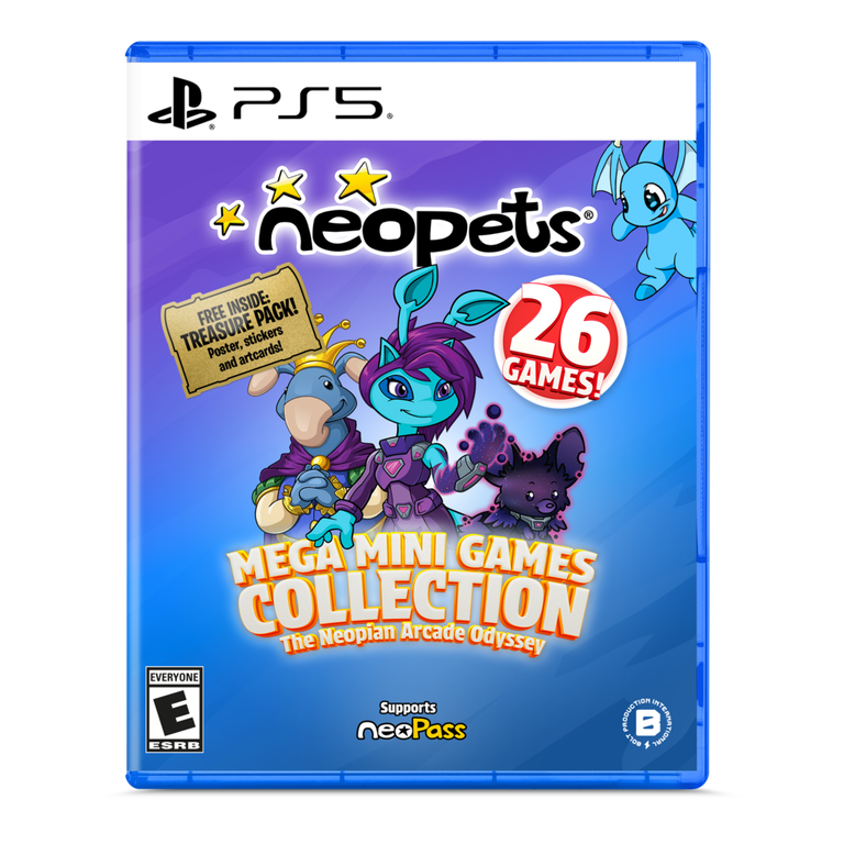 Neopets - Mega Mini Games Collection - The Neopian Arcade Odyssey - PlayStation 5