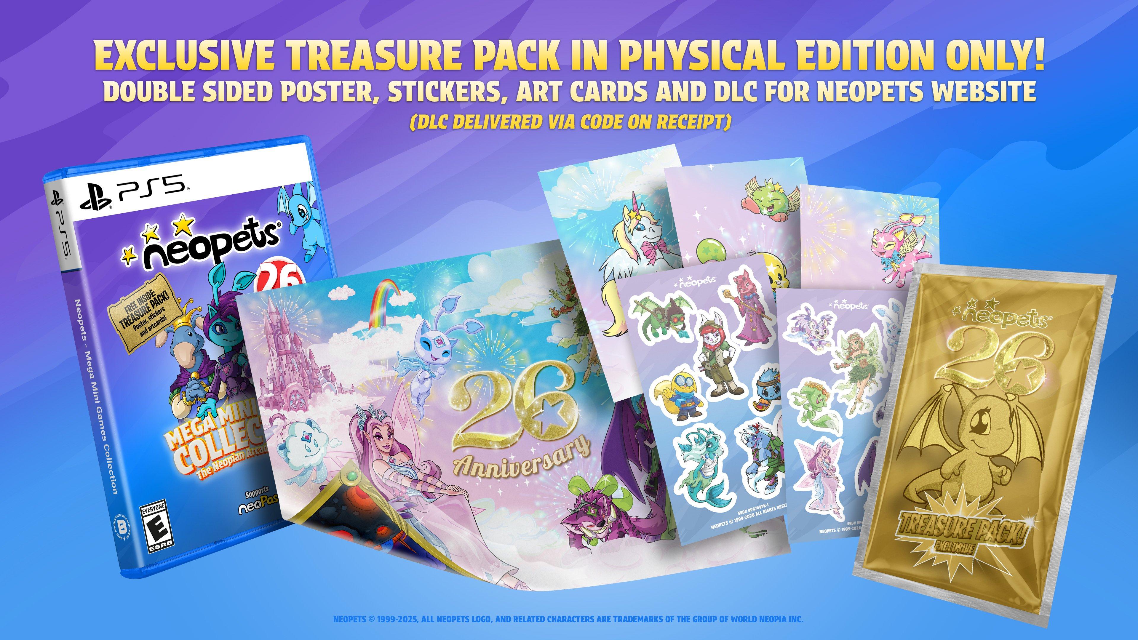 Neopets - Mega Mini Games Collection - The Neopian Arcade Odyssey - PlayStation 5