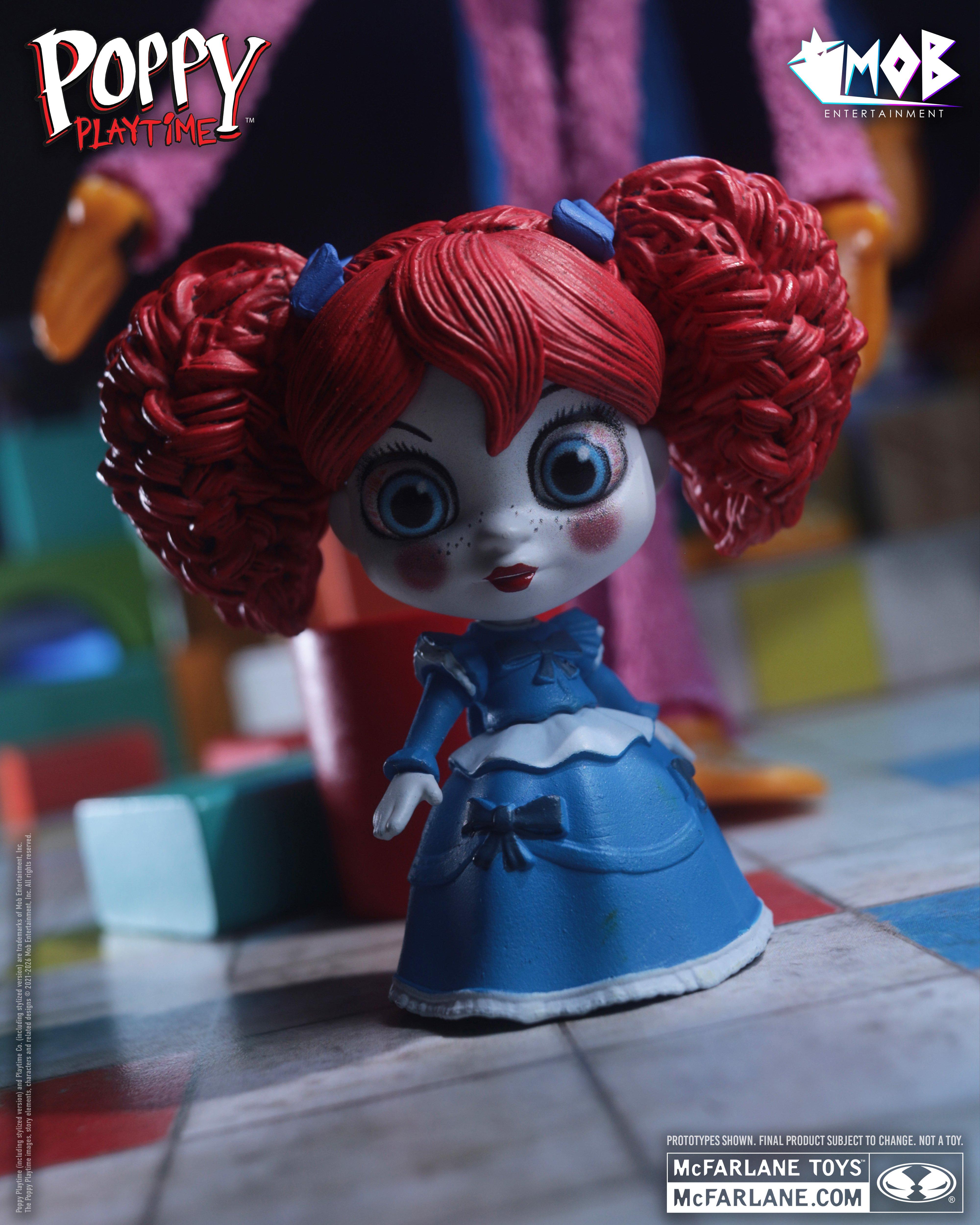 McFarlane Toys Poppy Playtime Kissy Missy and Poppy 7-in Action Figure