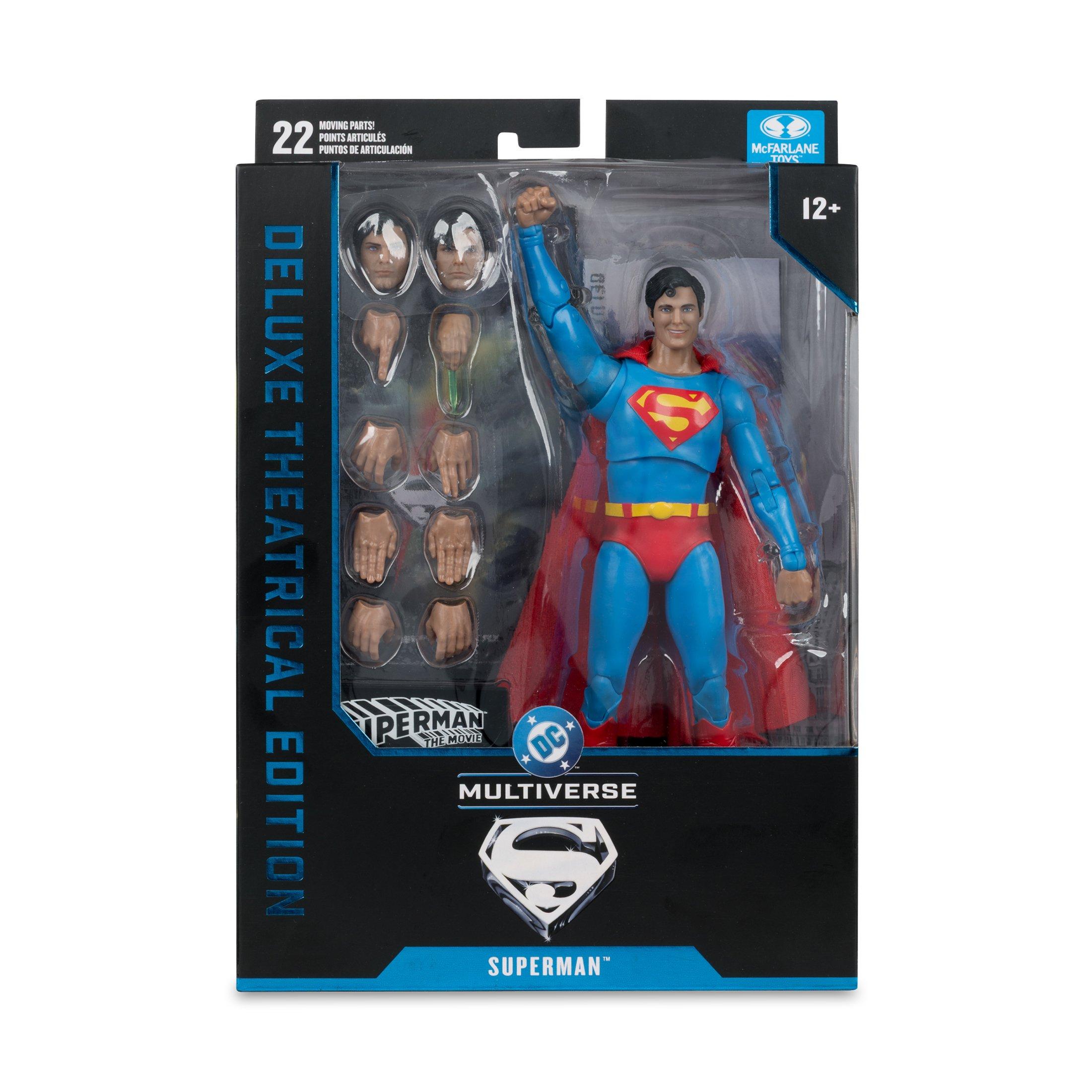McFarlane Toys DC Theatrical Superman: The Movie (1978) Superman Deluxe 7-in Action Figure