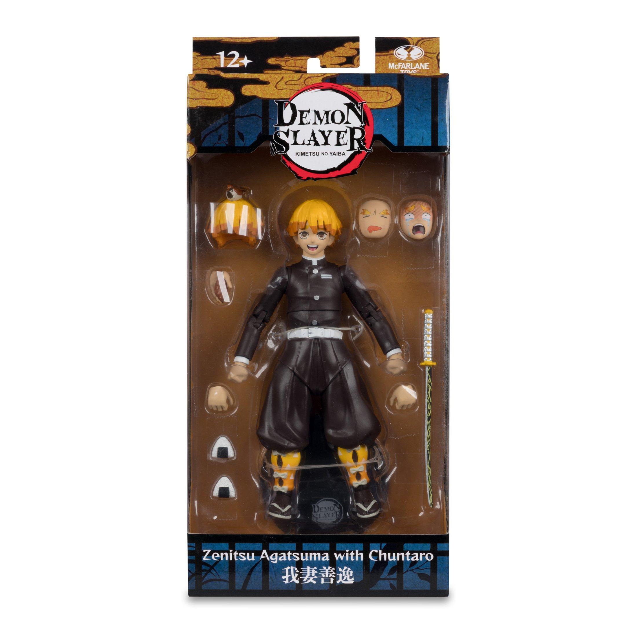 McFarlane Toys Demon Slayer Zenitsu Agatsuma with Chuntaro 7-in Action Figure