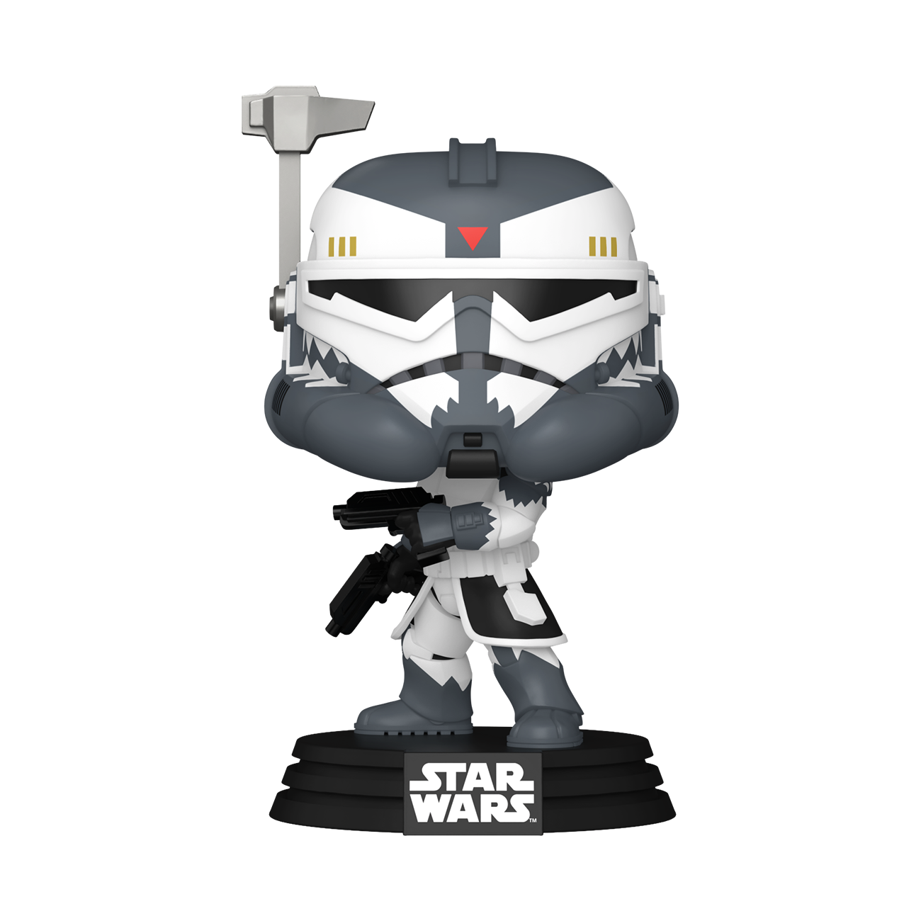 Funko POP! Star Wars Commander Wolffe 4.7-in Vinyl Bobblehead 