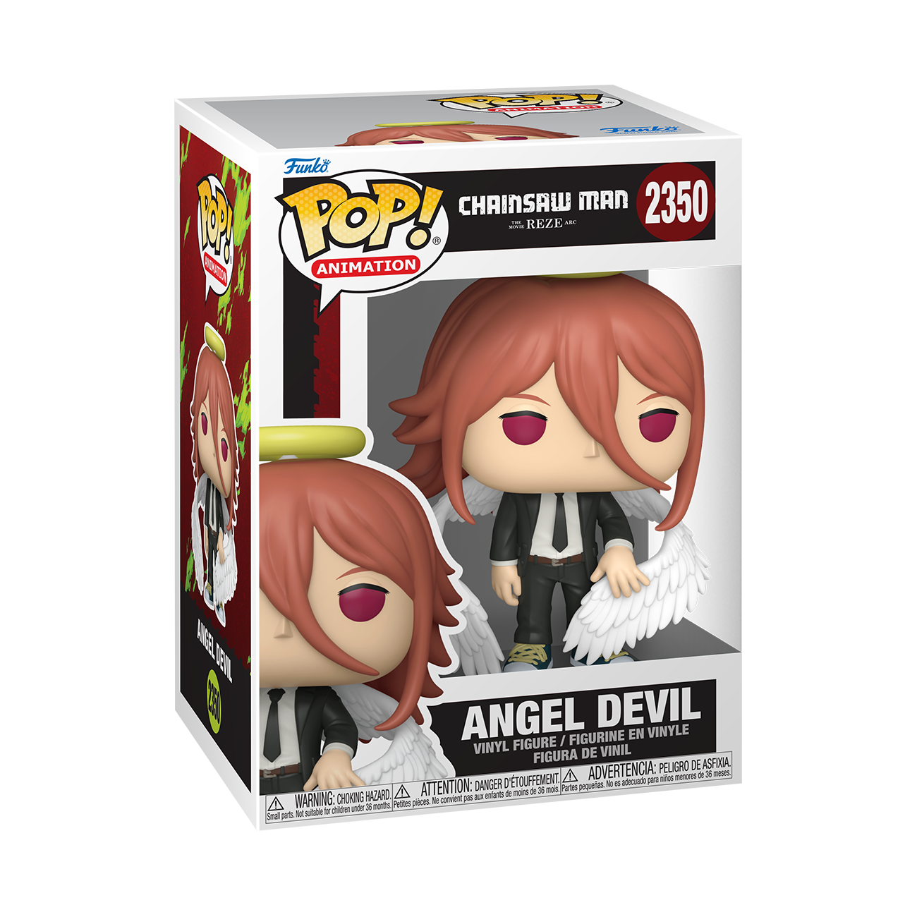 Funko POP! Animation: Chainsaw Man The Movie: Reze Arc - Angel Devil 4.2-in Vinyl Figure