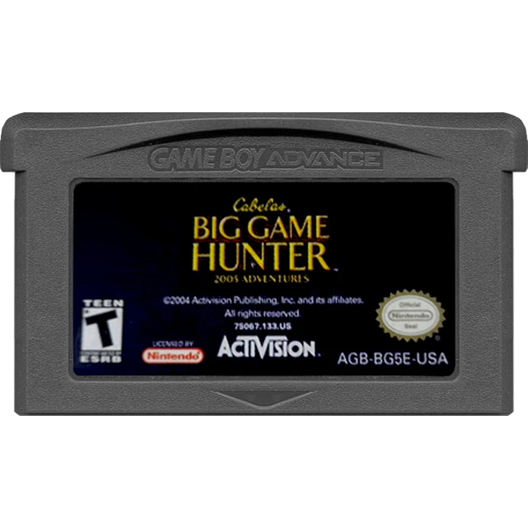 Cabela's Big Game Hunter 2005 Adventures - Game Boy Advance