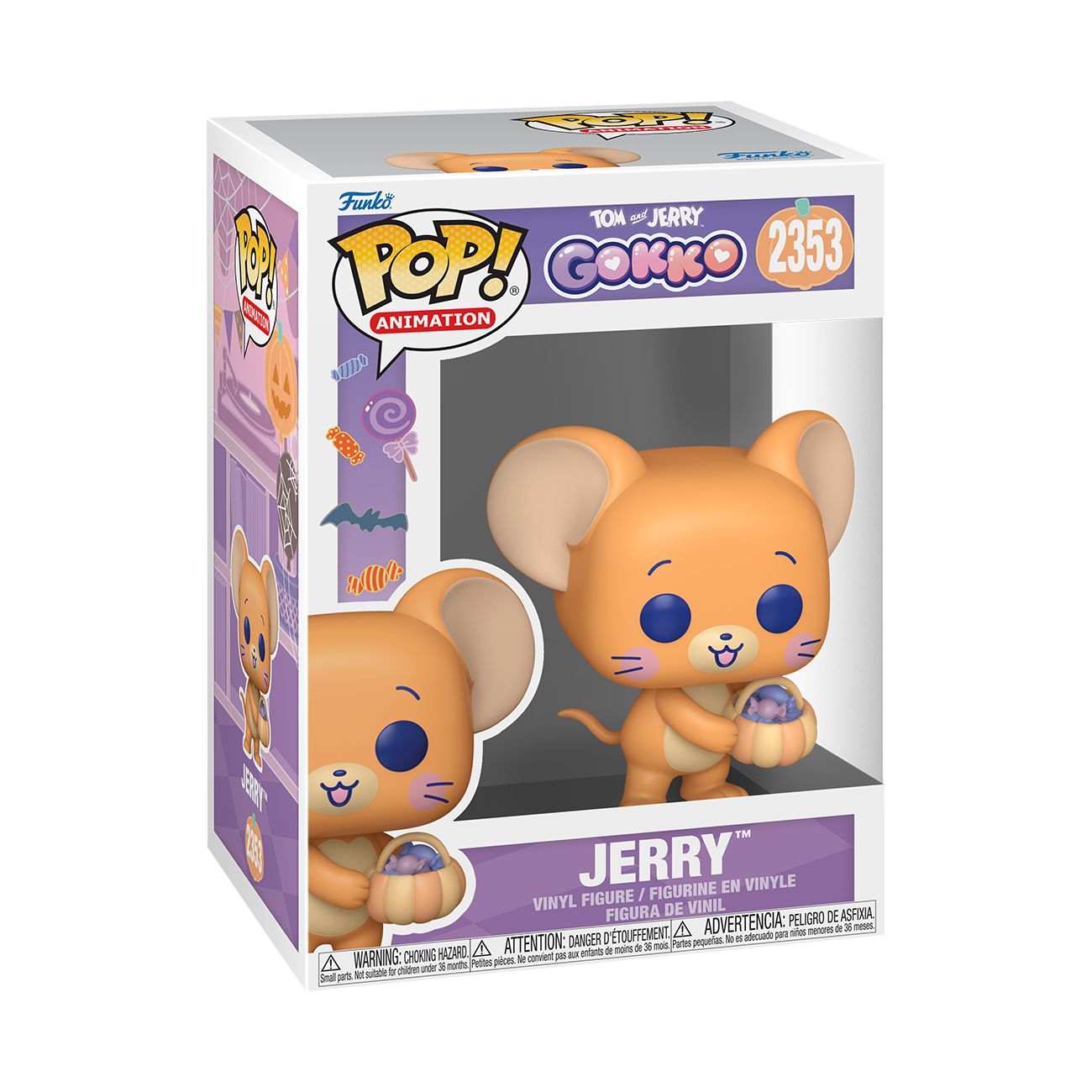 Funko POP! Animation: Tom and Jerry - Jerry 3.2-in Vinyl Figure