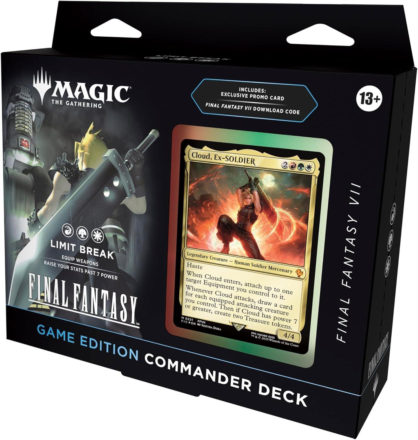 Magic: The Gathering Final Fantasy VII Commander Deck (Game