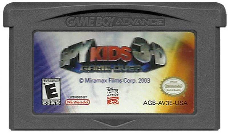 Spy Kids 3-D Game Over - Game Boy Advance