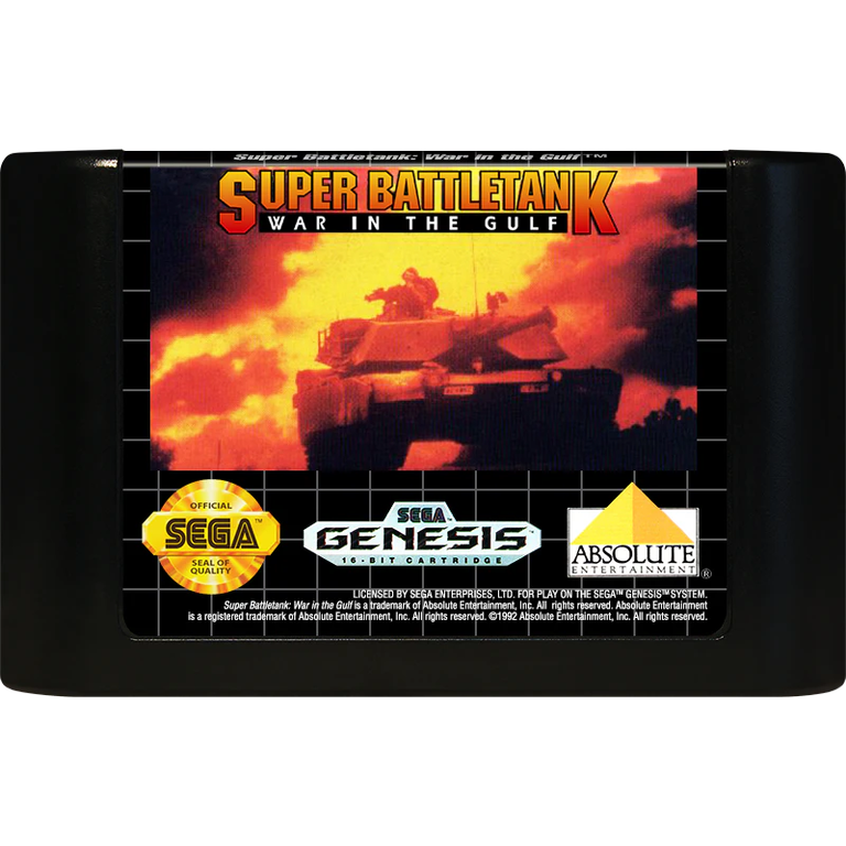 Super Battletank War in the Gulf - Sega Genesis