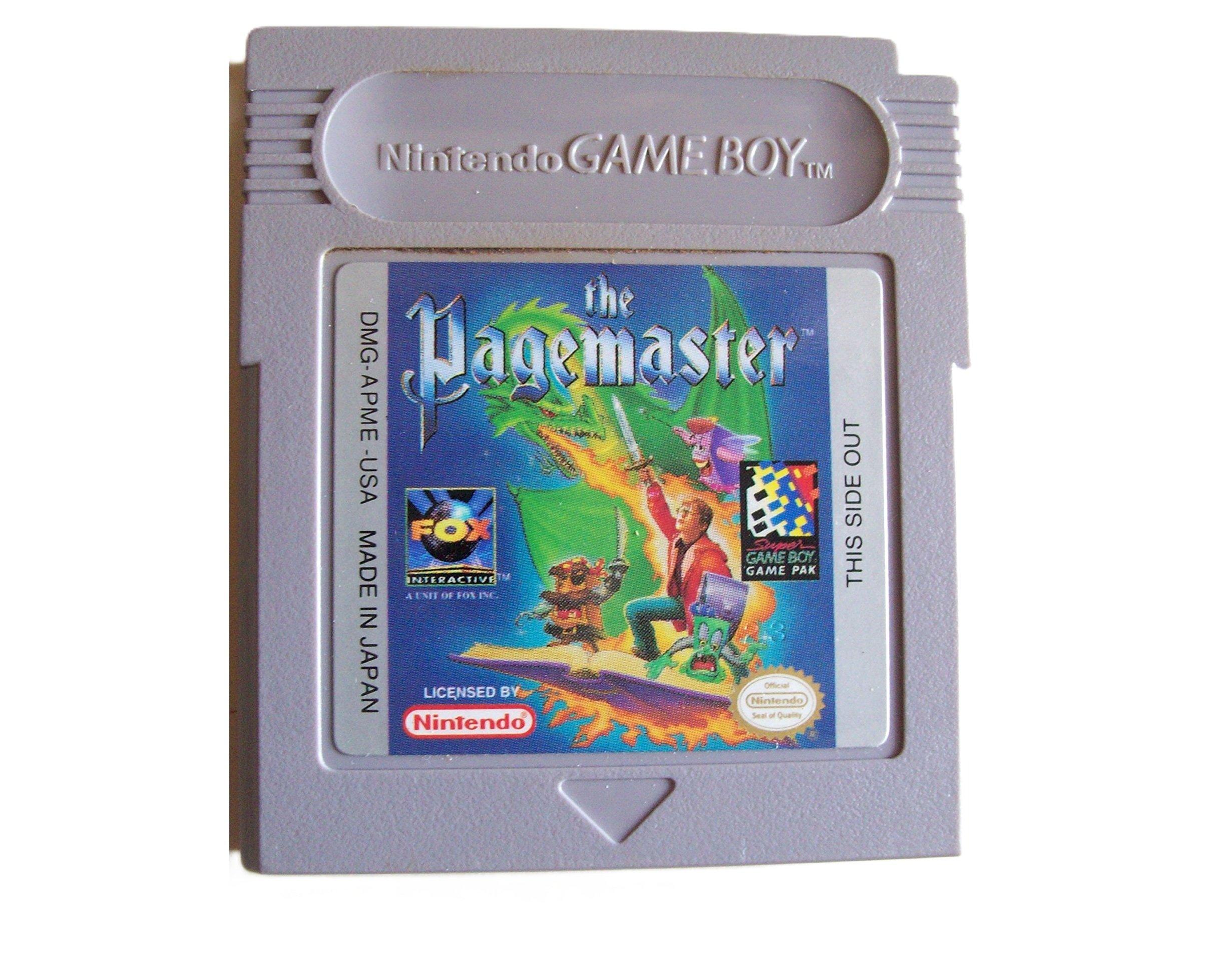 Pagemaster - Game Boy