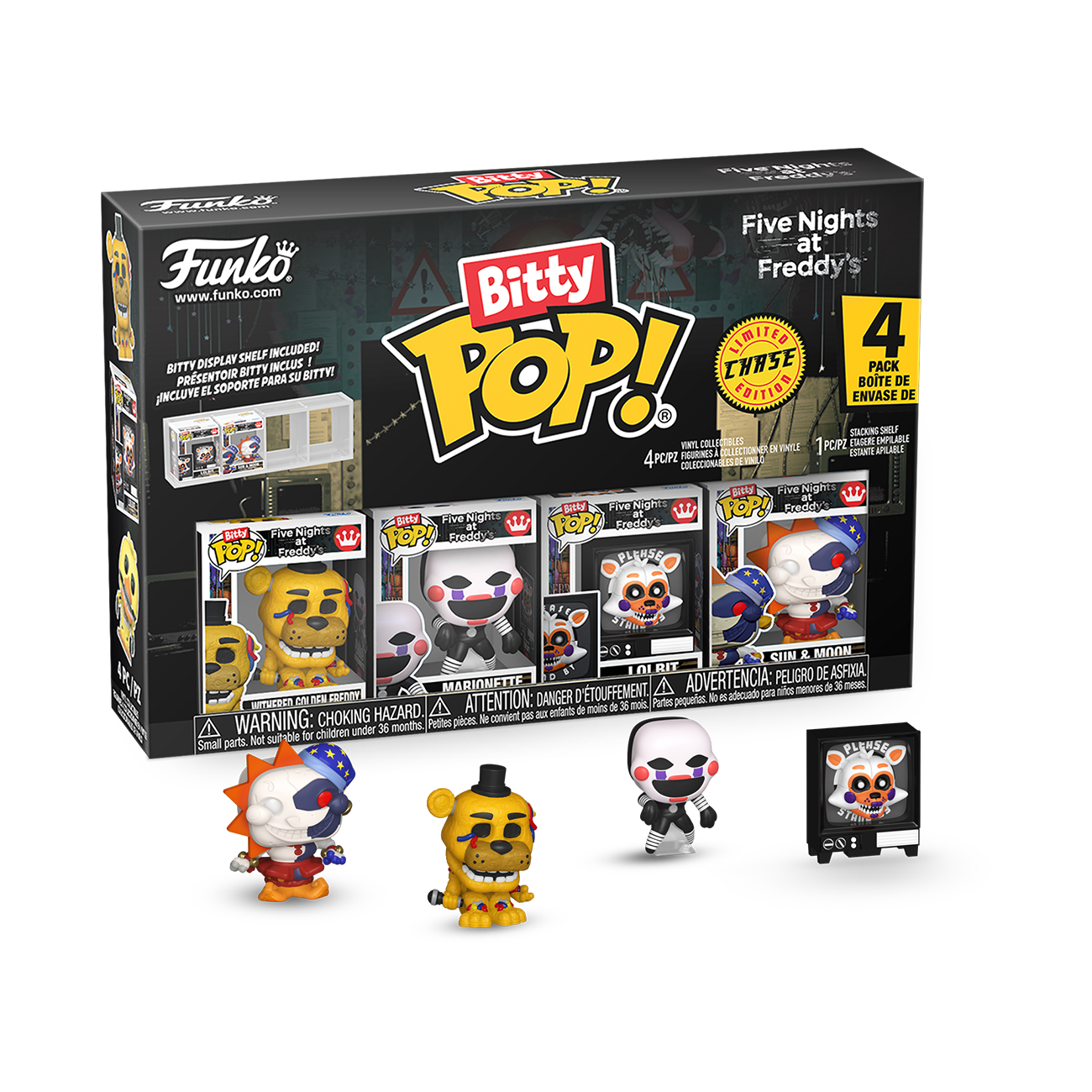 Funko Bitty POP! Five Nights at Freddy's Vinyl Figure Set 4 Pack