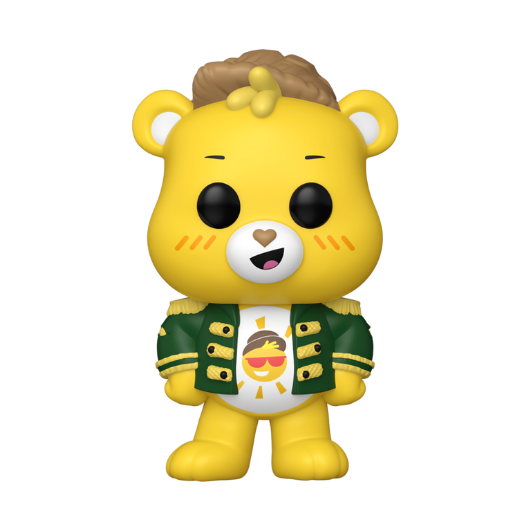 Funko POP! Movies: Care Bears x Wicked Funshine Bear as Scarecrow 4.4-in Vinyl Figure