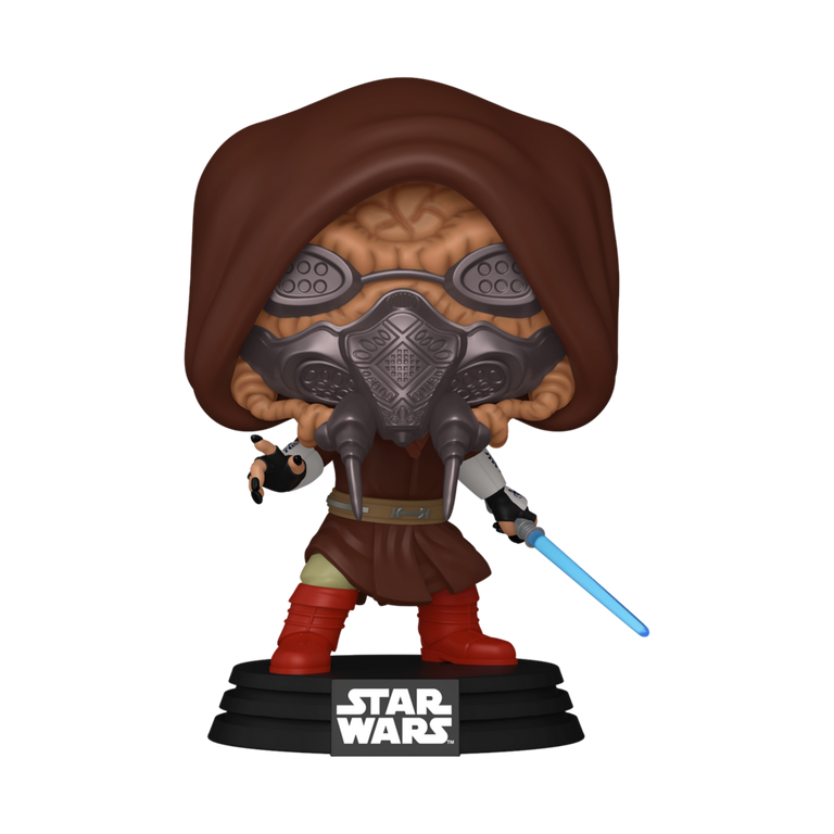 Funko POP! Star Wars Plo Koon 4.6-in Glow-in-the-Dark Vinyl Bobblehead Figure