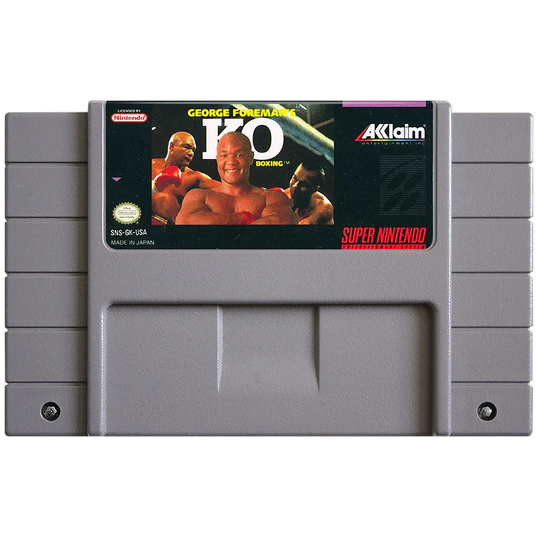 George Foreman's KO Boxing - Super Nintendo (SNES)
