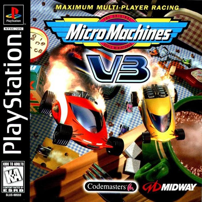 Micro Machines V3 - PlayStation 1
