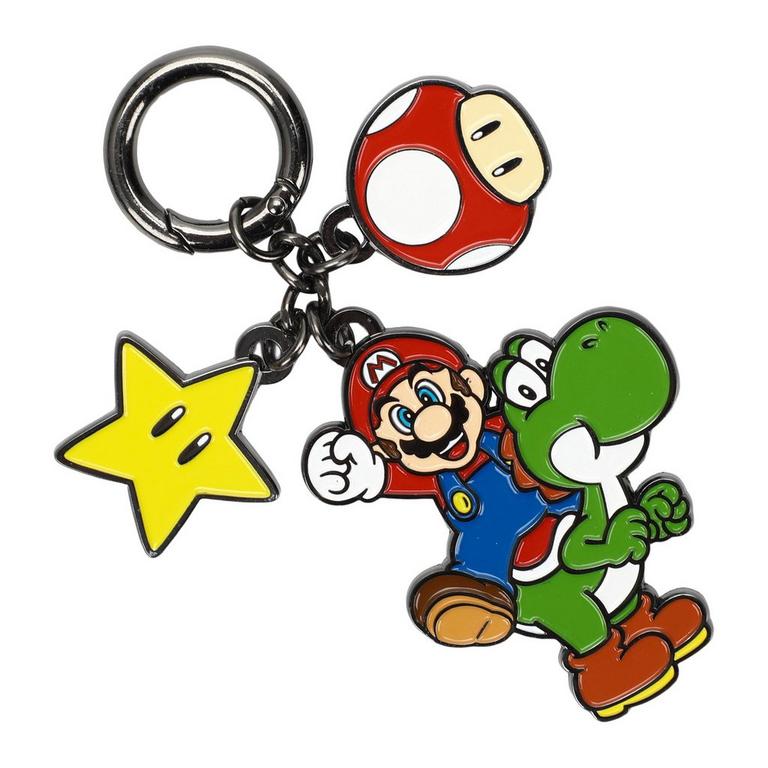 Super Mario Multi-Charm Keychain