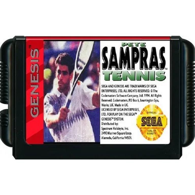 Pete Sampras Tennis - Sega Genesis