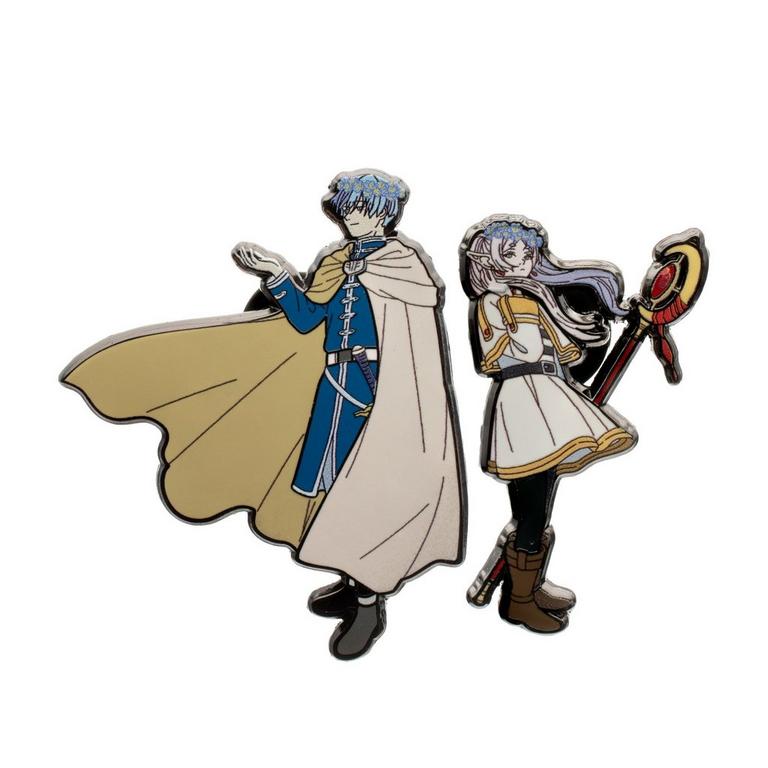 Frieren: Beyond Journey's End Frieren and Himmel Enamel Pin Set GameStop Exclusive