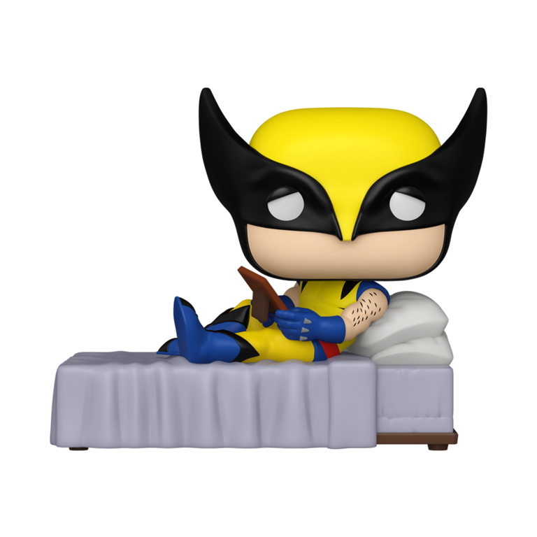 Funko POP! Deluxe: X-Men Wolverine 3.9-in Vinyl Bobblehead Figure