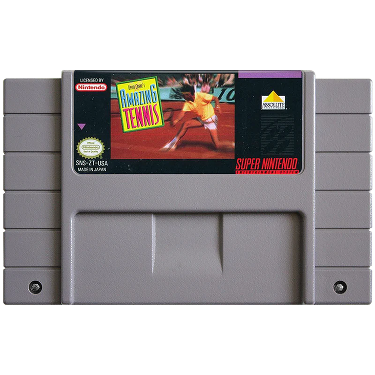 David Crane's Amazing Tennis - Super Nintendo (SNES)