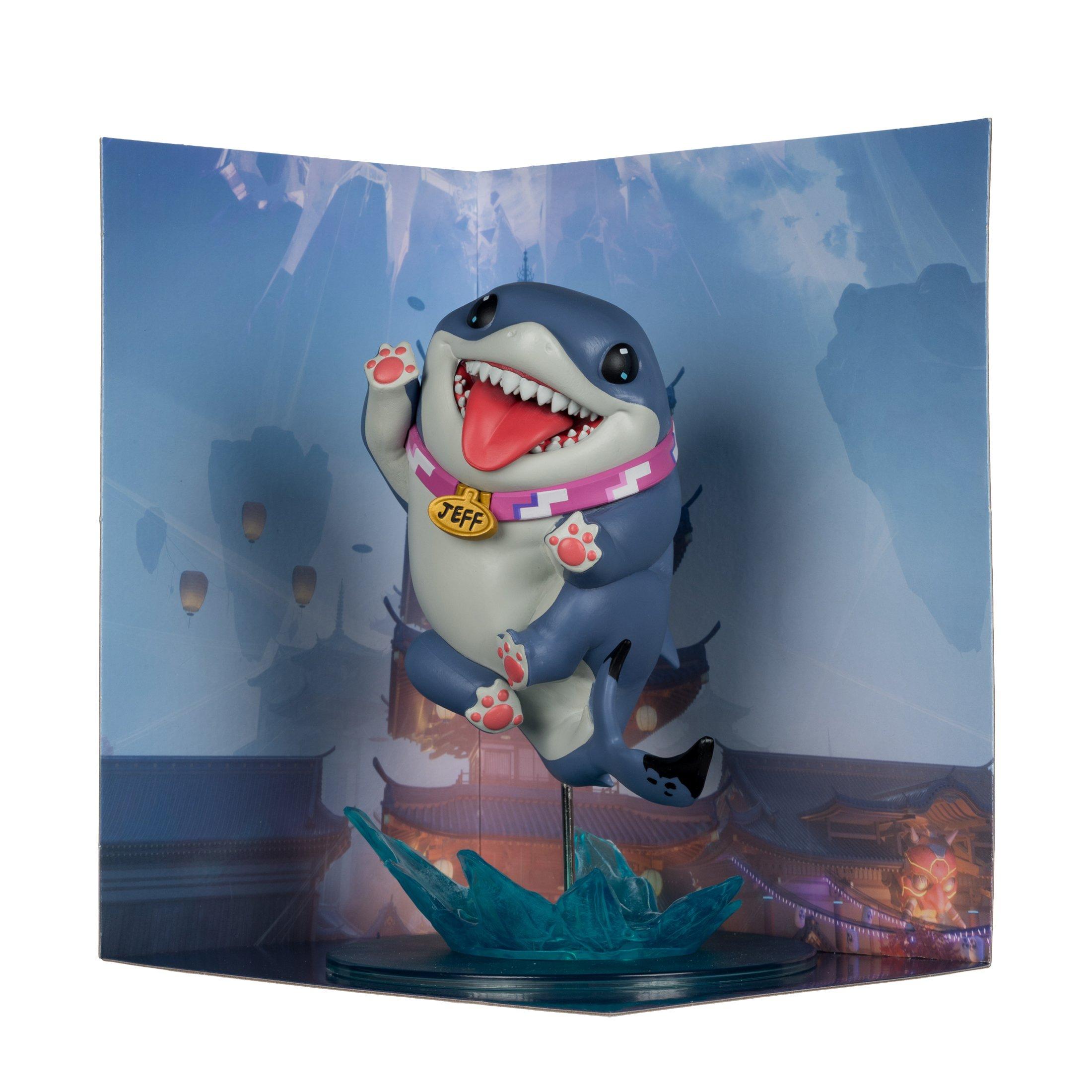 McFarlane Toys Marvel Rivals Gamerverse Jeff the Land Shark 7.75-in Action Figure