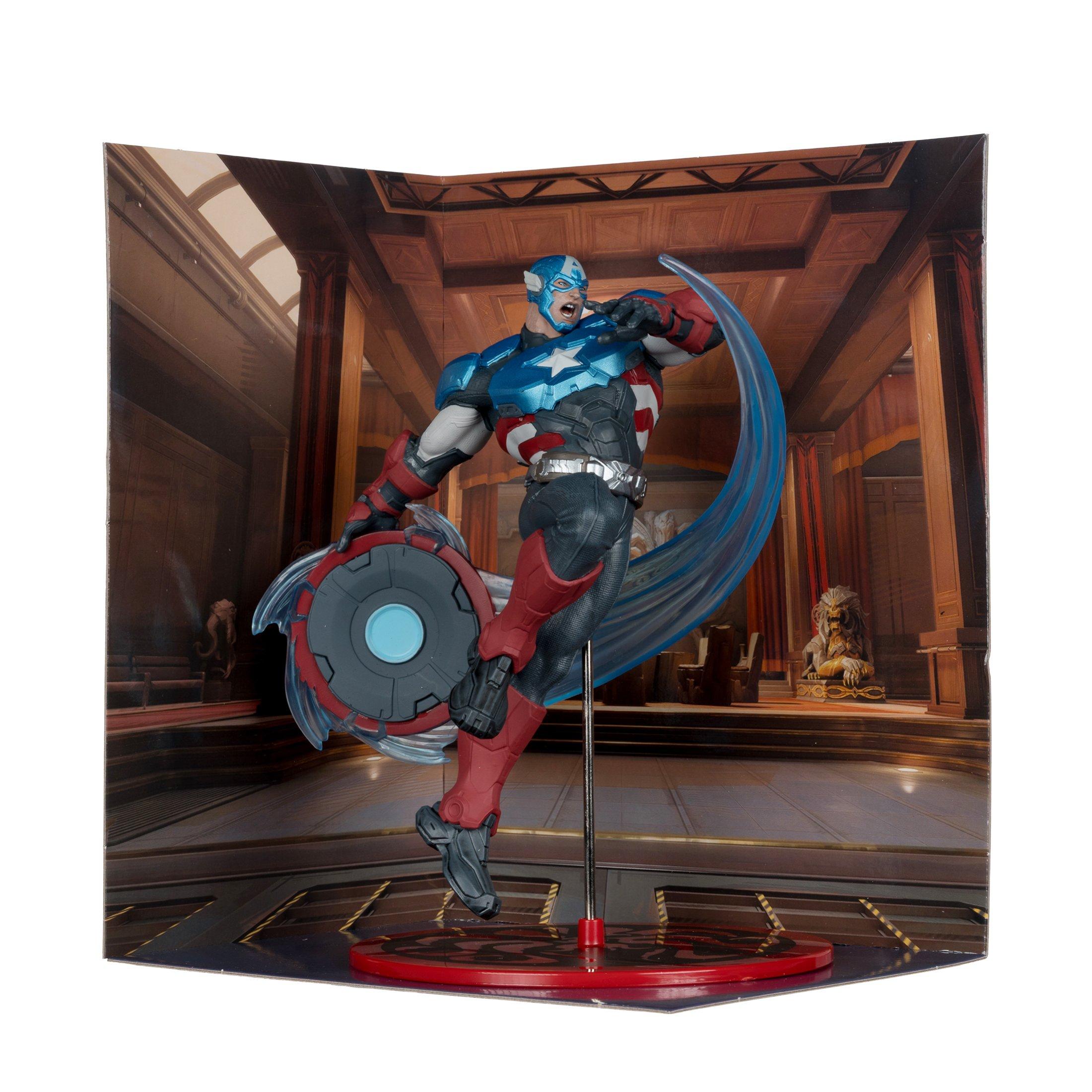 McFarlane Toys Marvel Rivals Captain America 7.9-in Action Figure