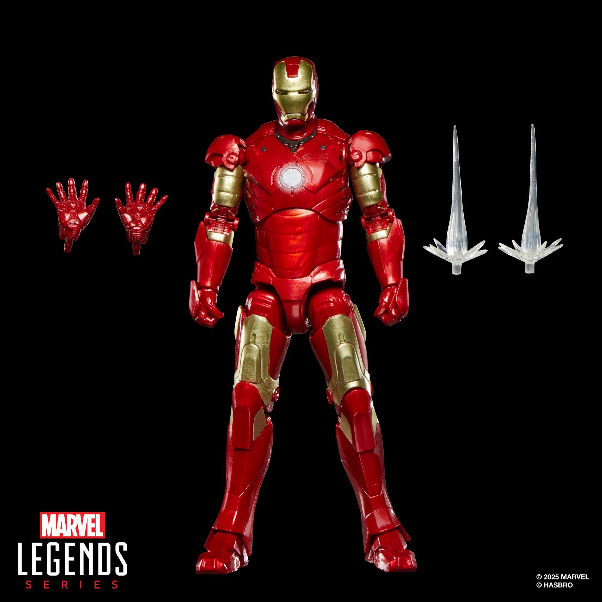 Hasbro Marvel Legends Series Iron Man - Iron Man (Mark III Suit) 6-in Action Figure