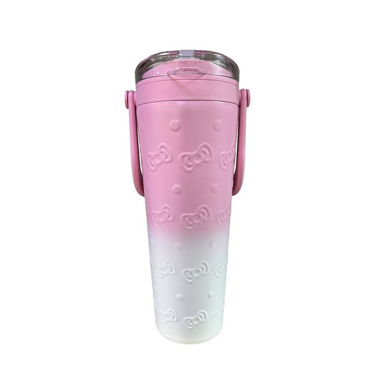 Hello Kitty Ombre Embossed Bow 24oz Stainless Steel Tumbler