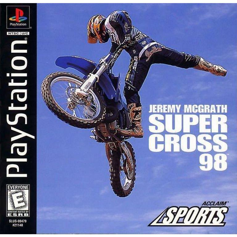 Jeremy McGrath Supercross 98 - PlayStation 1