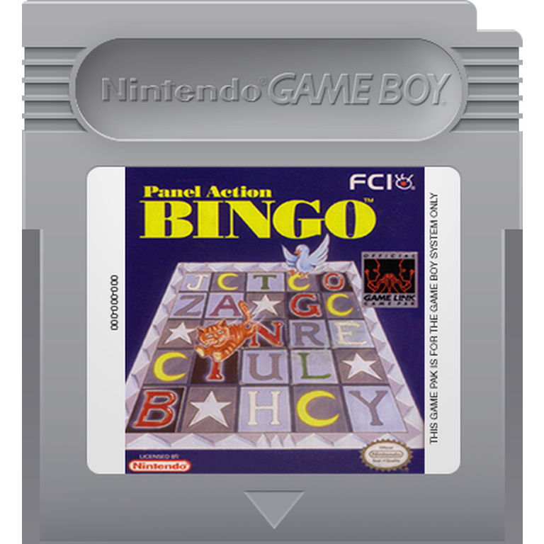Panel Action Bingo - Game Boy