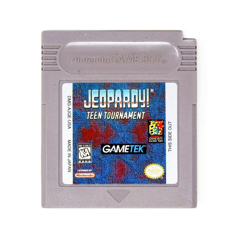 Jeopardy Teen Tournament - Game Boy