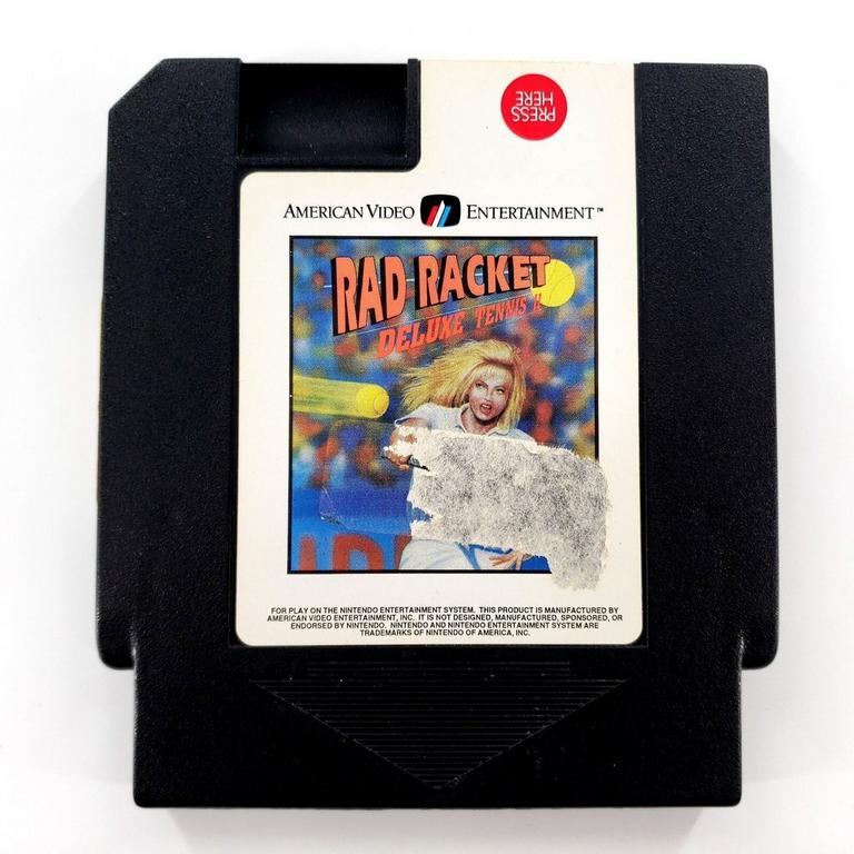 Rad Racket Deluxe Tennis II - Nintendo (NES)