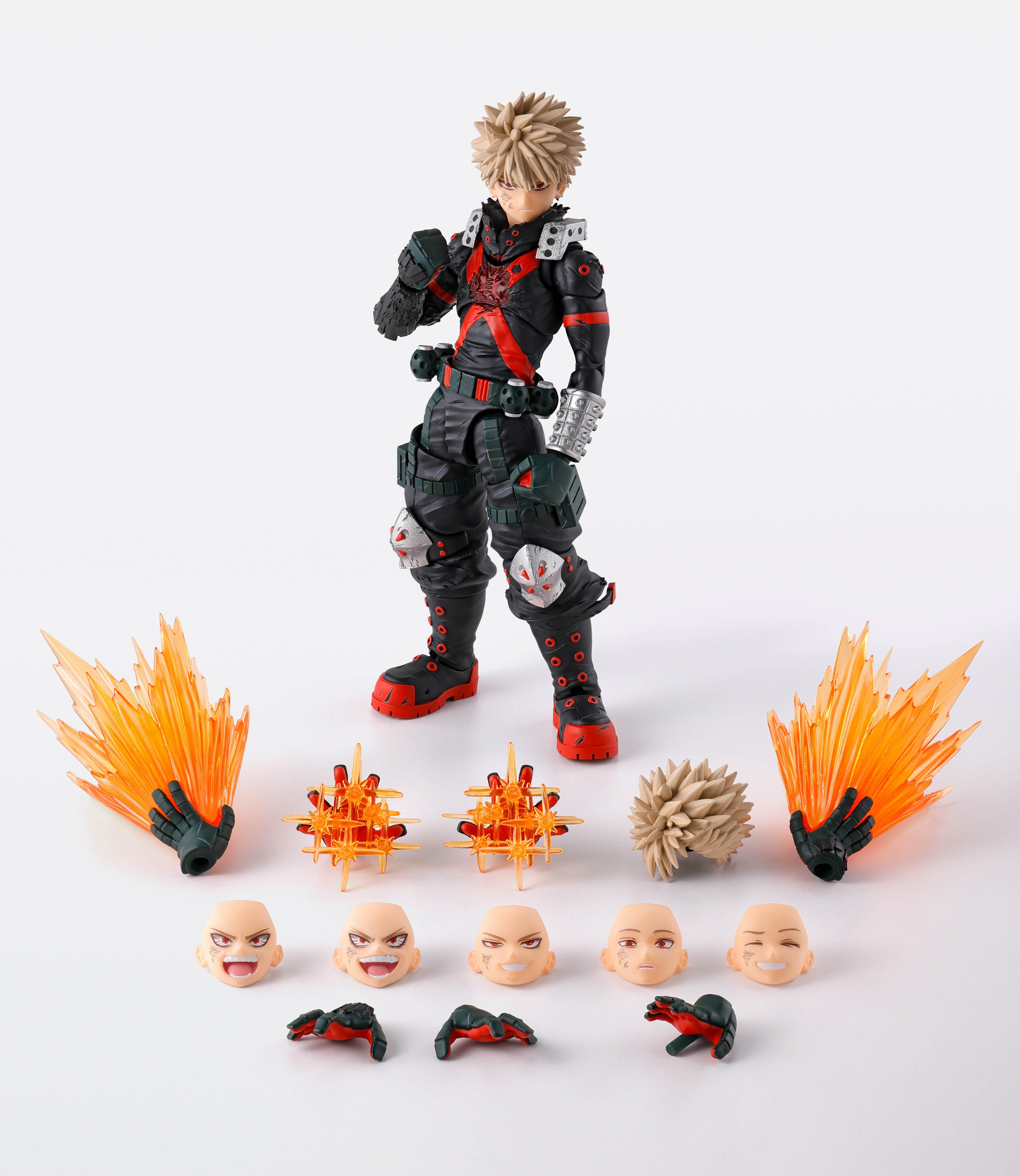 Tamashii Nations S.H.Figuarts My Hero Academia Katsuki Bakugo (The Beginning) 5.7-in Action Figure