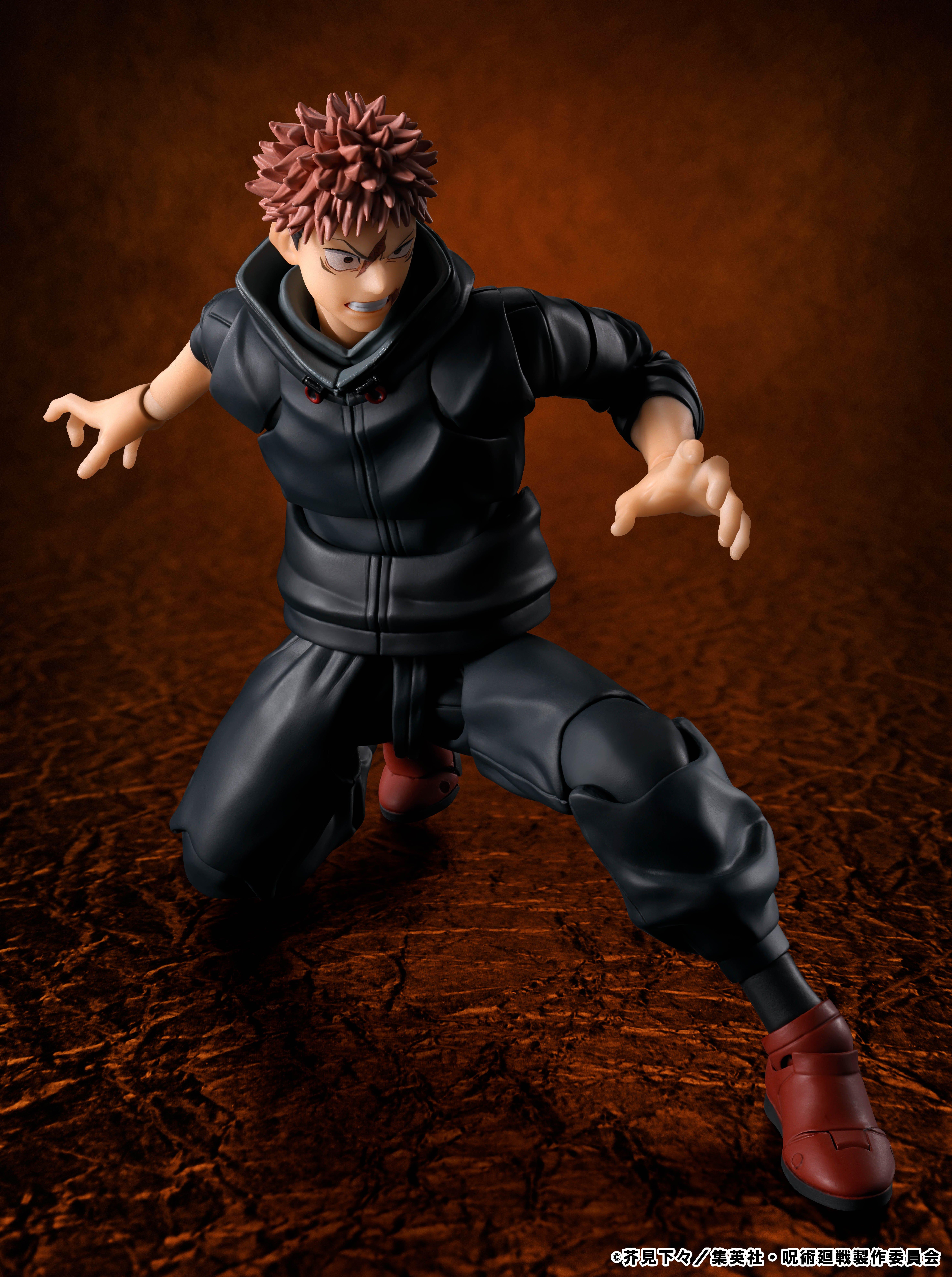 Tamashii Nations S.H.Figuarts Jujutsu Kaisen Yuji Itadori (Sukuna's Vessel) 5.9-in Action Figure