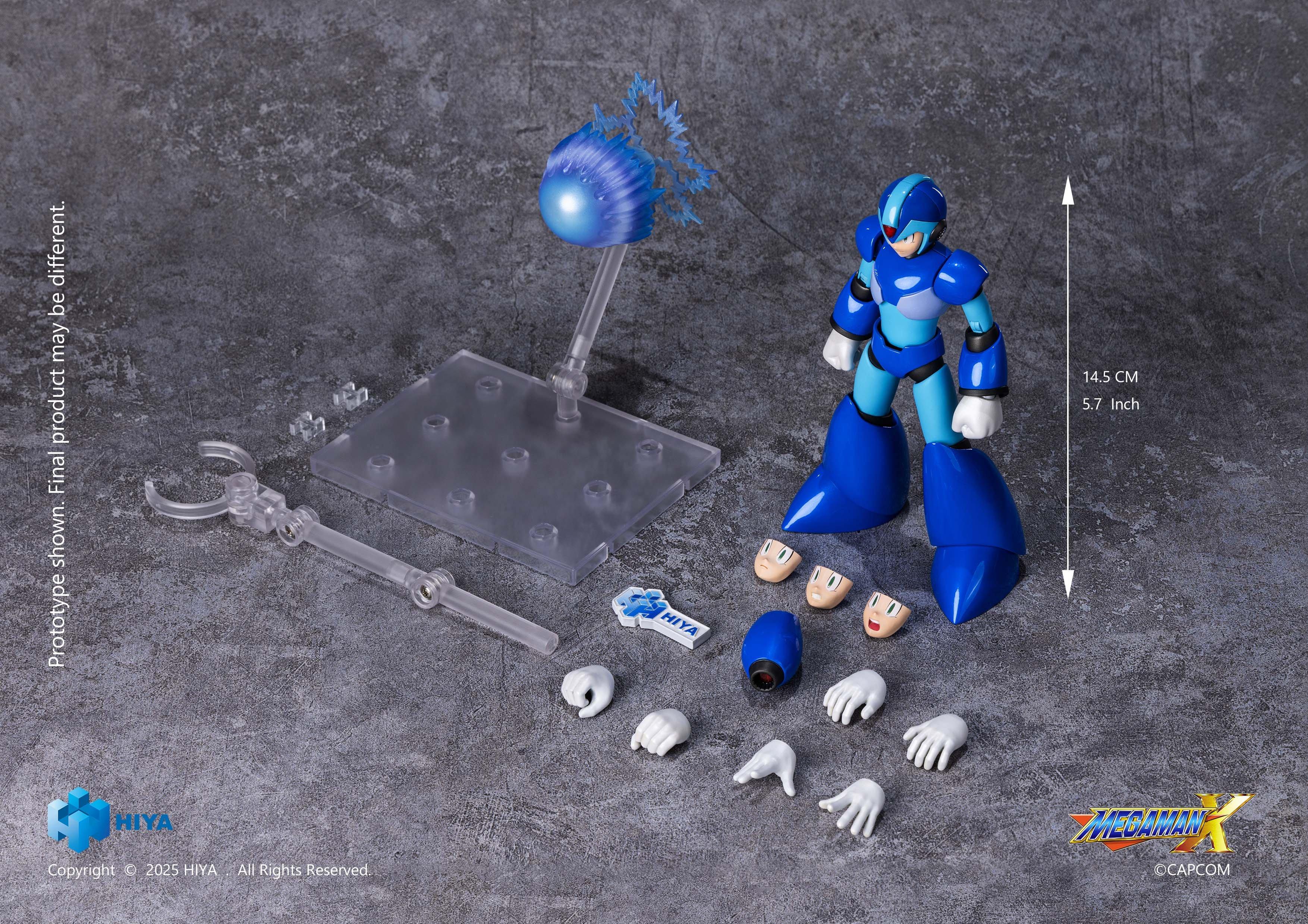 HIYA Exquisite Basic Series Mega Man X series X 5.7-in Action Figure