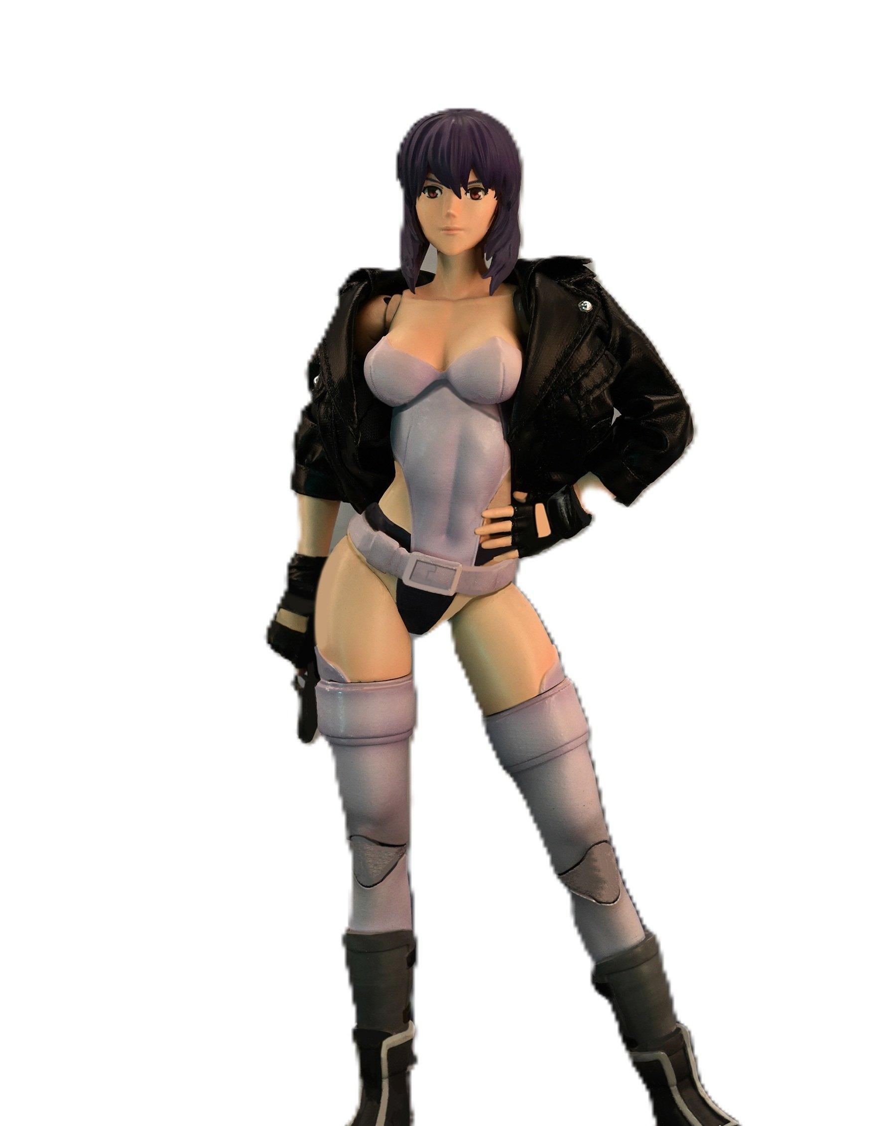 HIYA Exquisite Super Series Ghost in the Shell Stand Alone Complex Kusanagi Motoko 1/12 Scale 6-in Action Figure